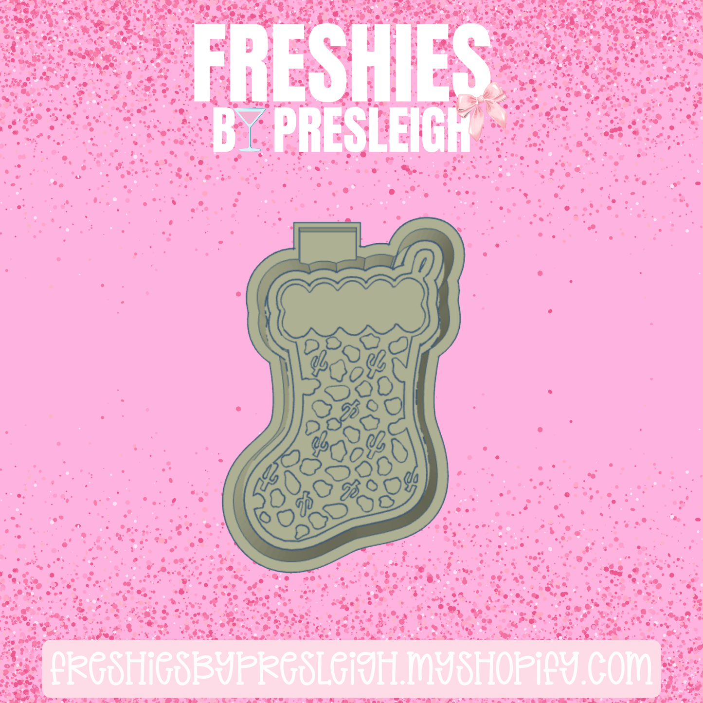 Western Stocking Freshie Mold