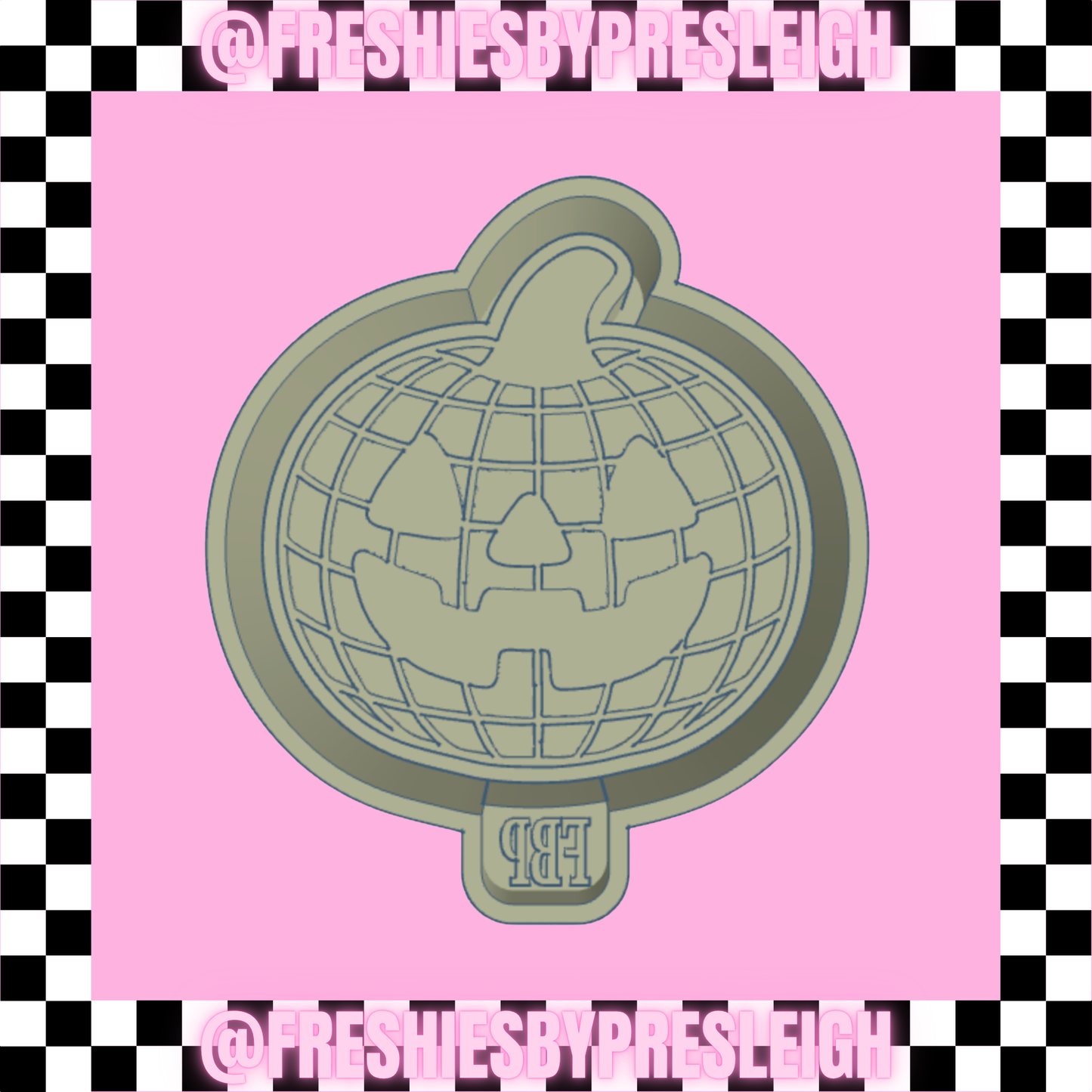 Disco Pumpkin Freshie Mold