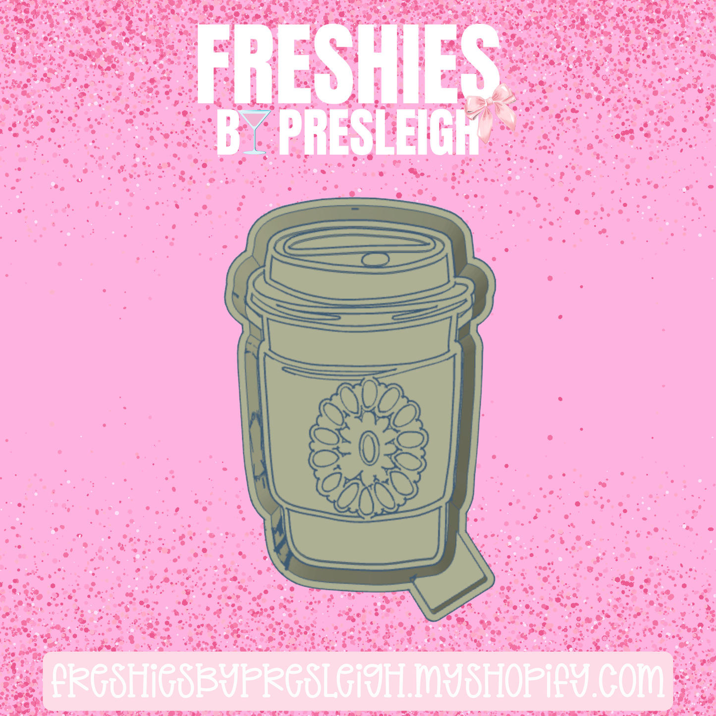 Cowgirl Coffee Freshie Mold