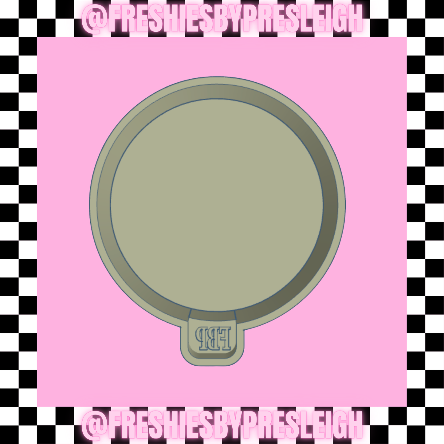 Circle Freshie Mold