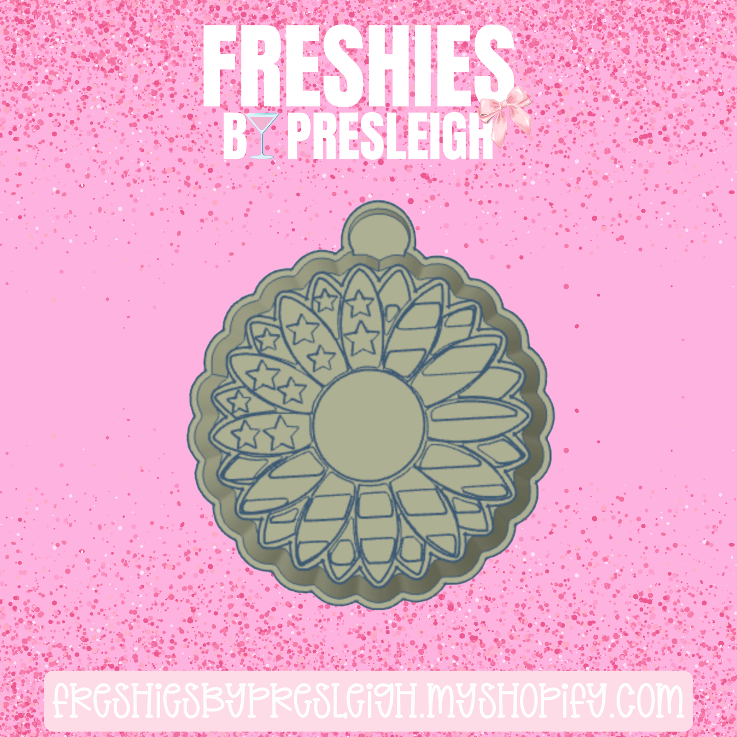 American Sunflower Freshie Mold