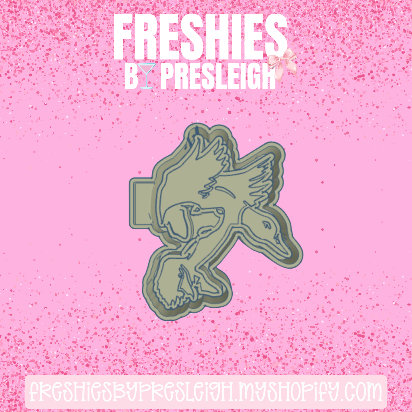 Duck Hunter Freshie Mold