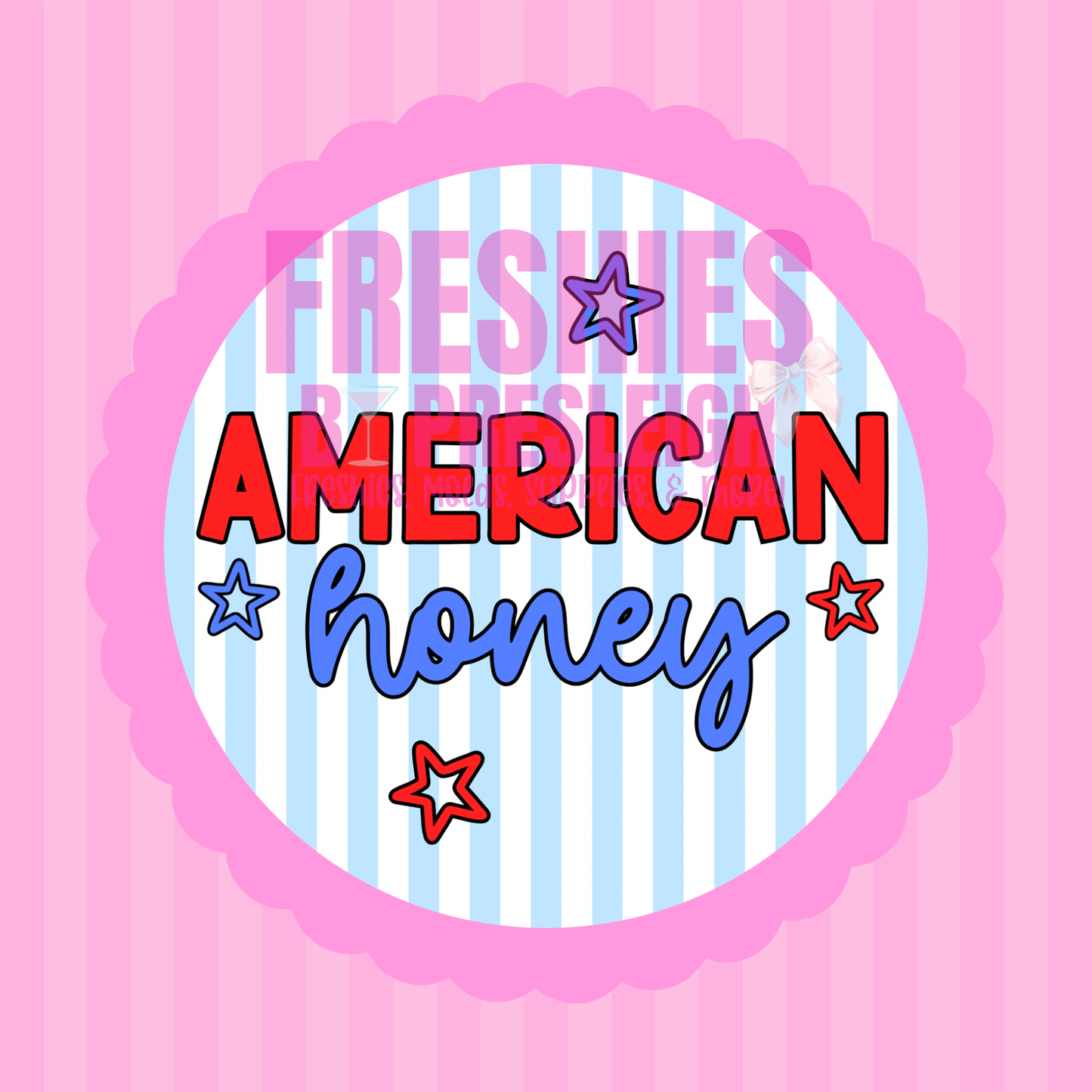 American Honey Freshie Card Stock