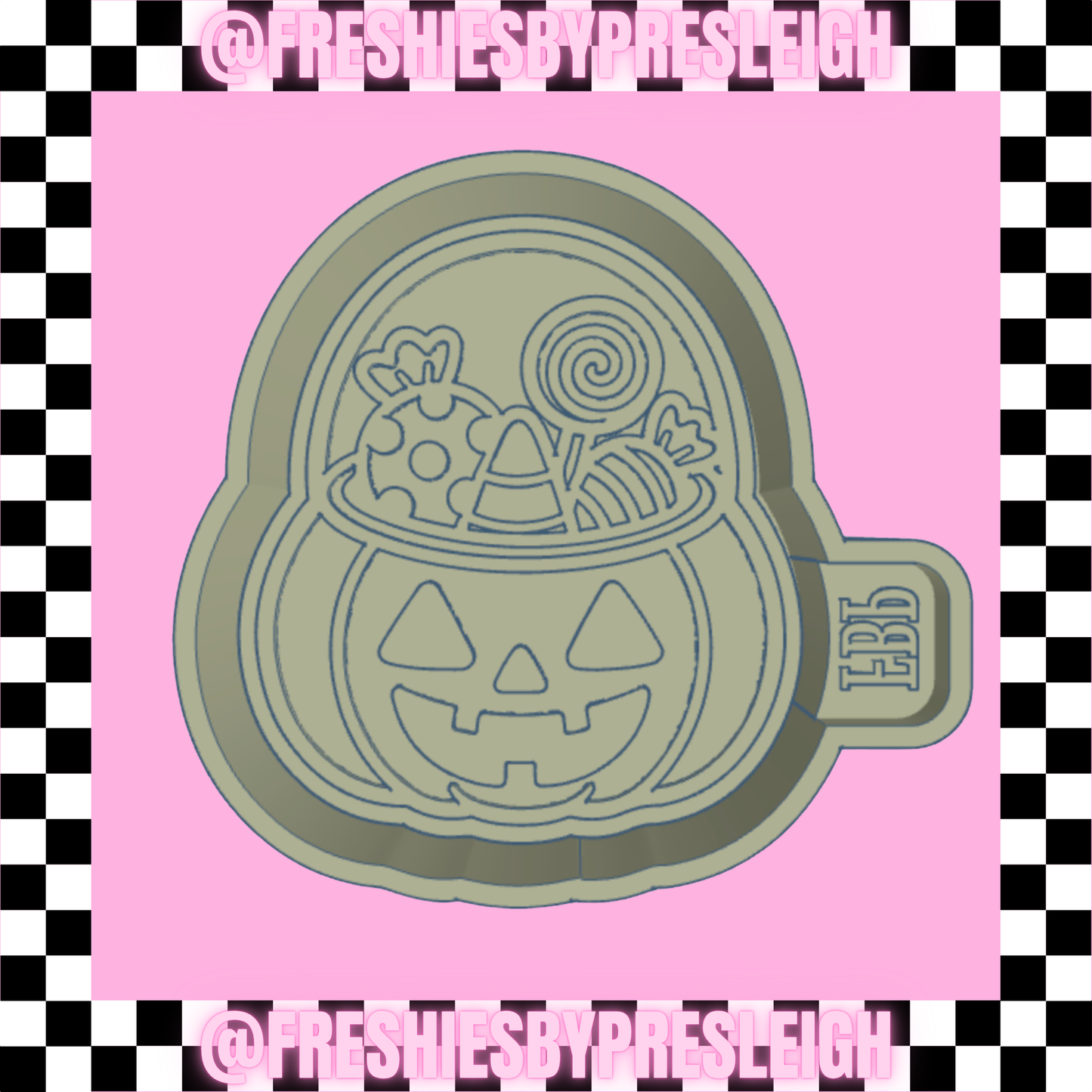 Halloween Candy Freshie Mold