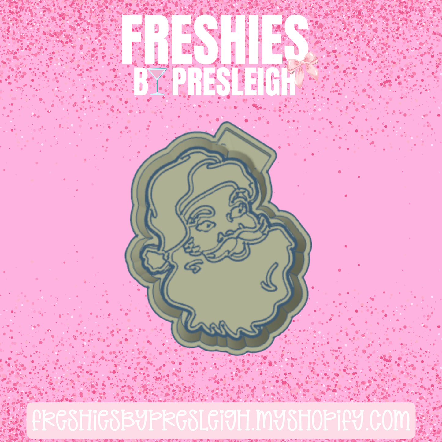 Vintage Santa Freshie Mold