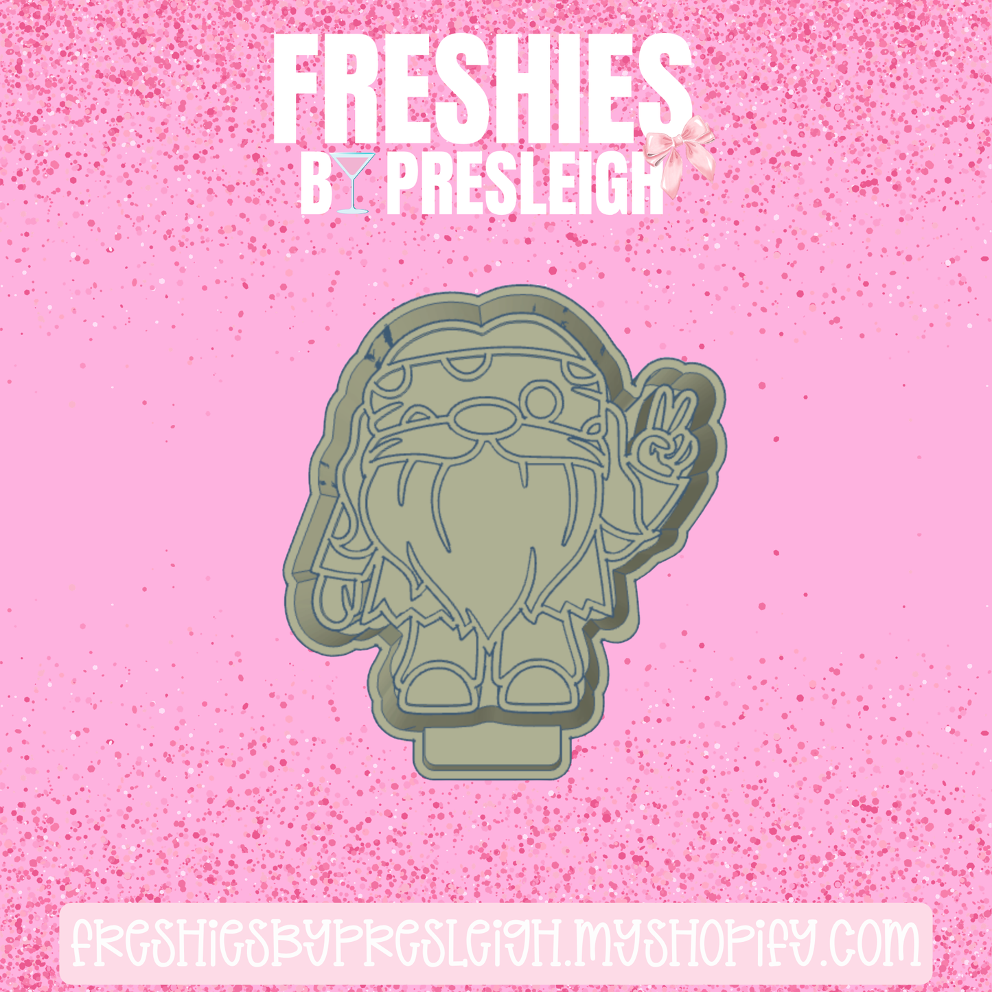 Groovy Gnome Freshie Mold