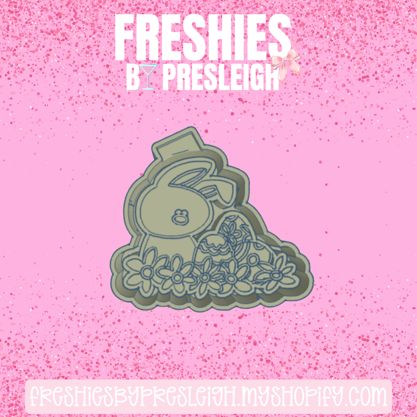 Floral Easter Freshie Mold