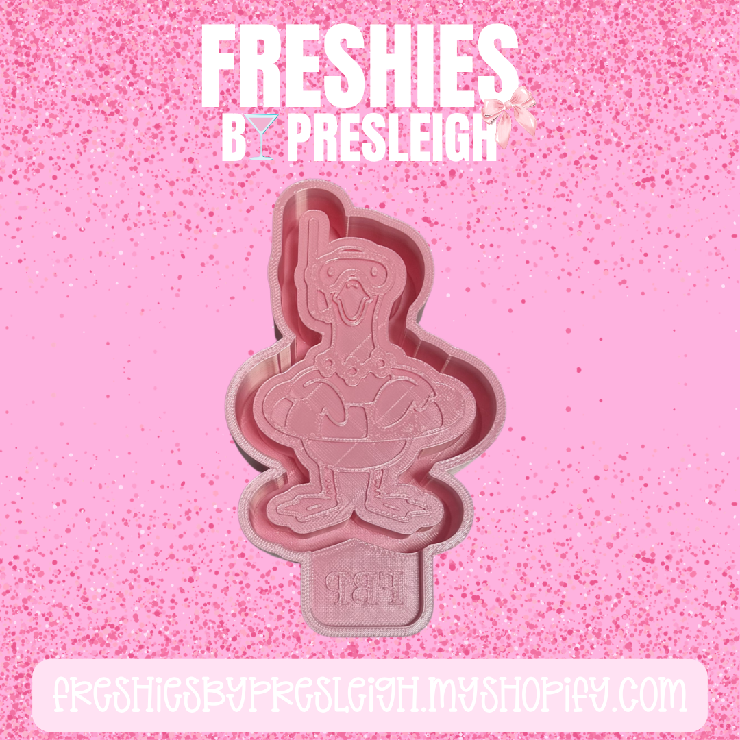 Scuba Goose Freshie Mold