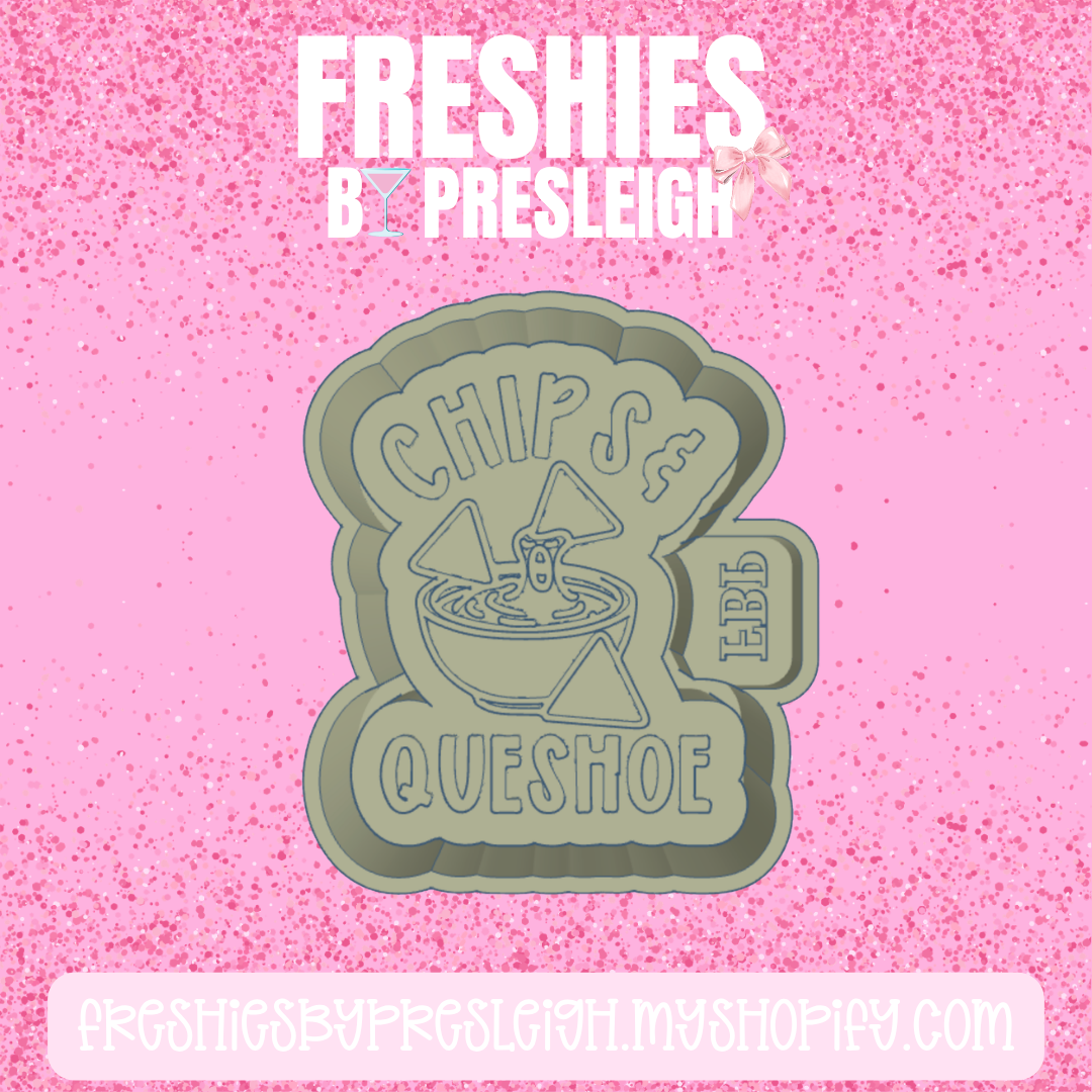 Chips & Queshoe Freshie Mold