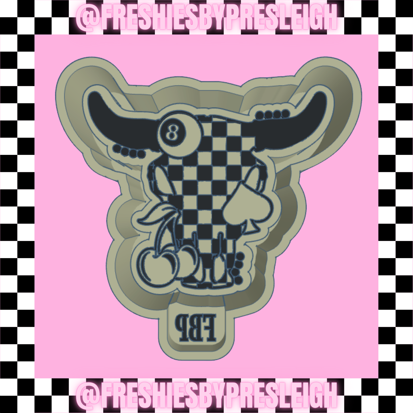Punchy Bull Freshie Mold