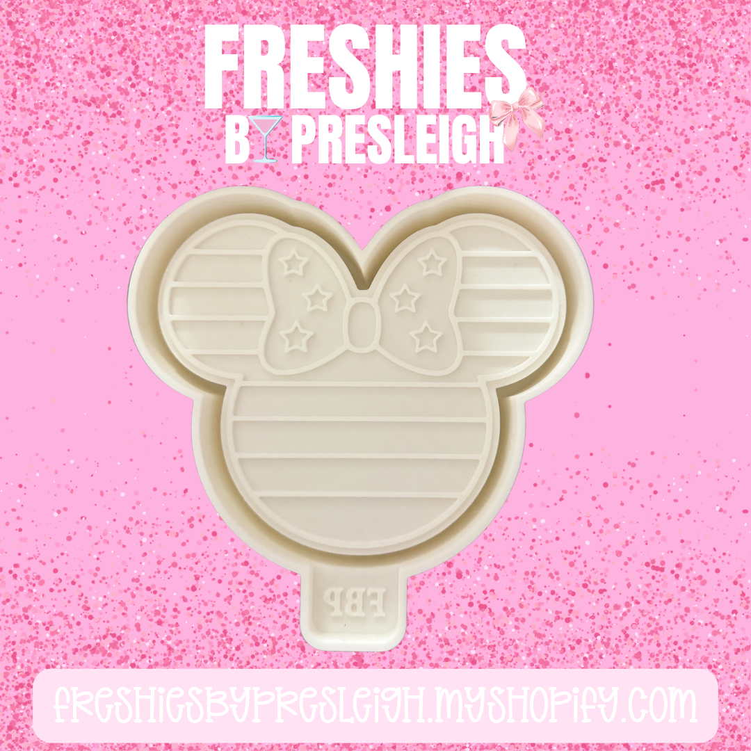 4th of July Ears Freshie Mold