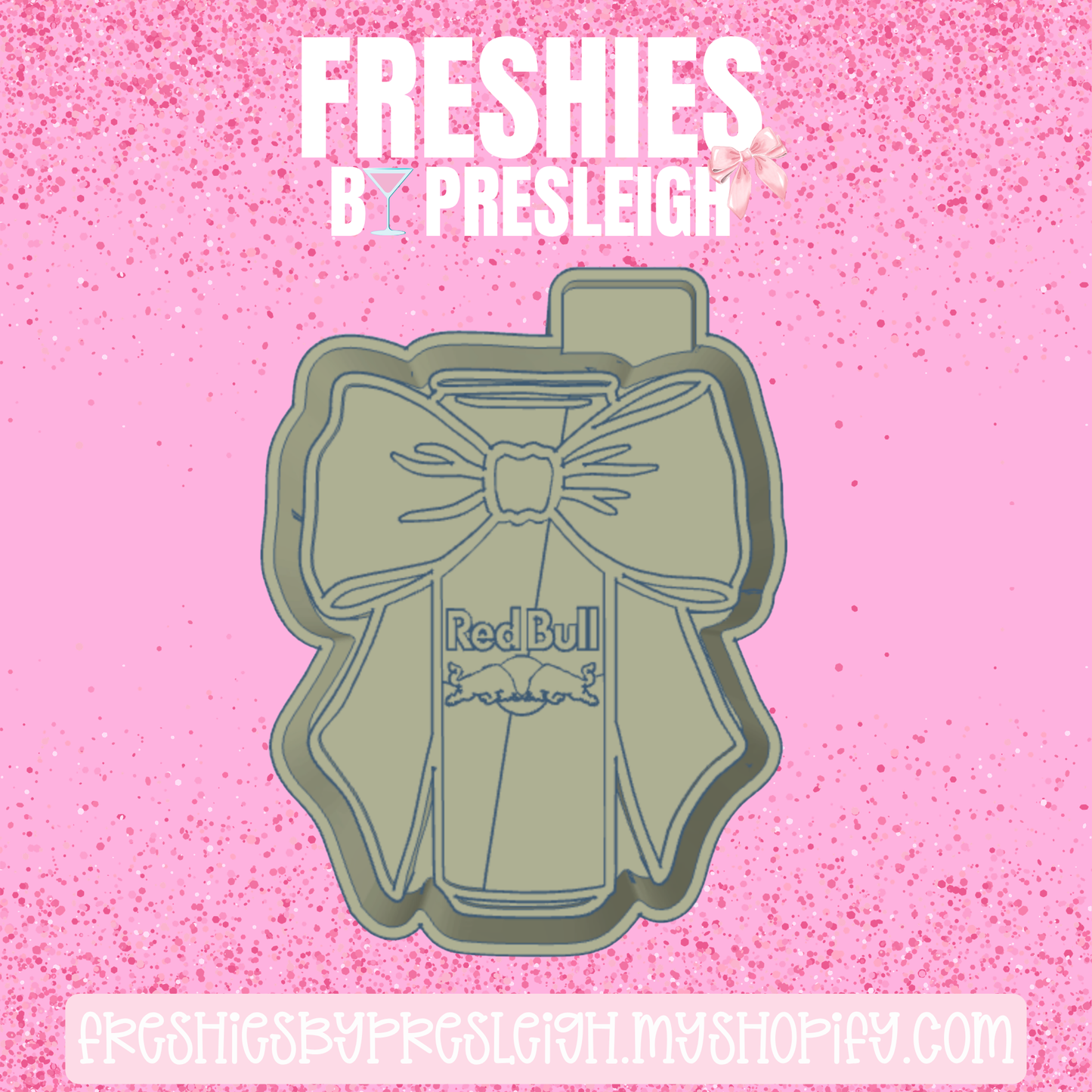 Girly RB Can Freshie Mold