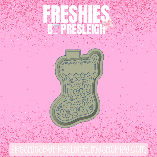 Western Stocking Freshie Mold