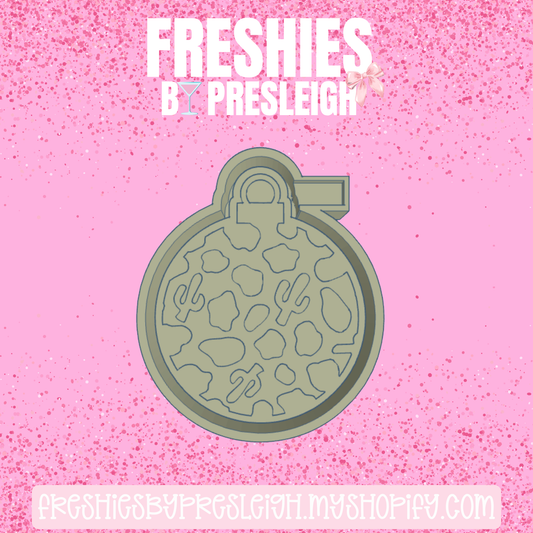 Western Ornament Freshie Mold