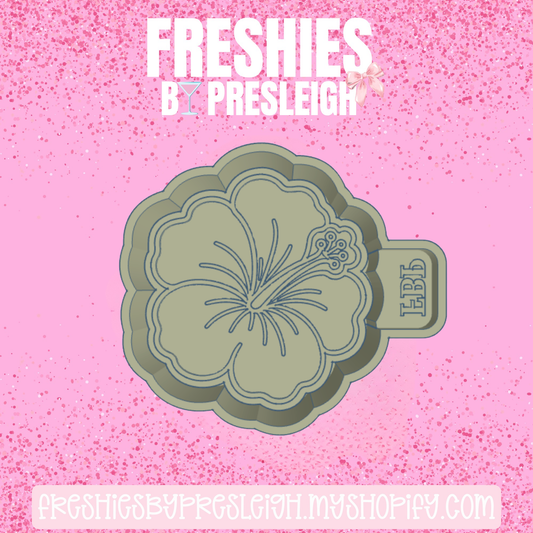 Hibiscus Freshie Mold