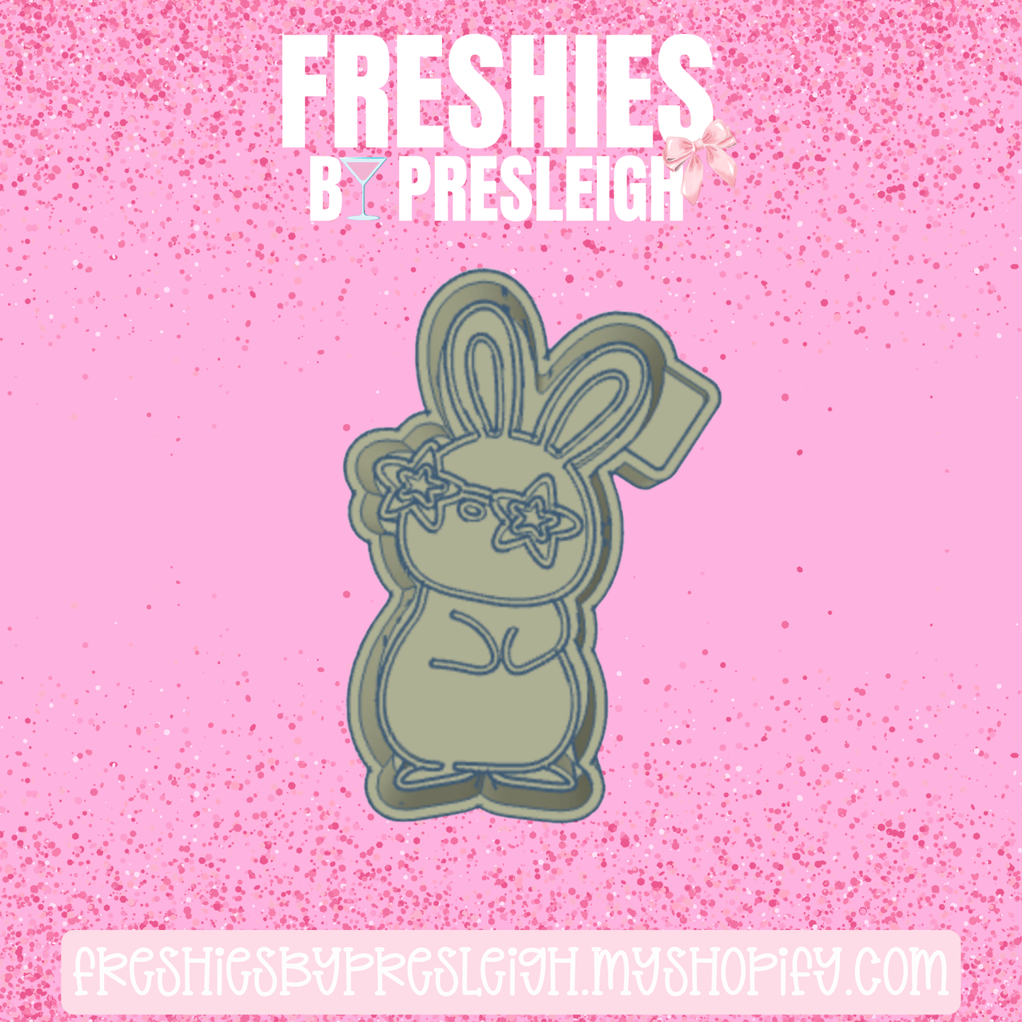 Sunnies Bunny Freshie Mold