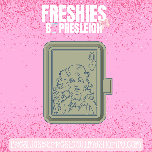 Dolly Queen of Hearts Freshie Mold