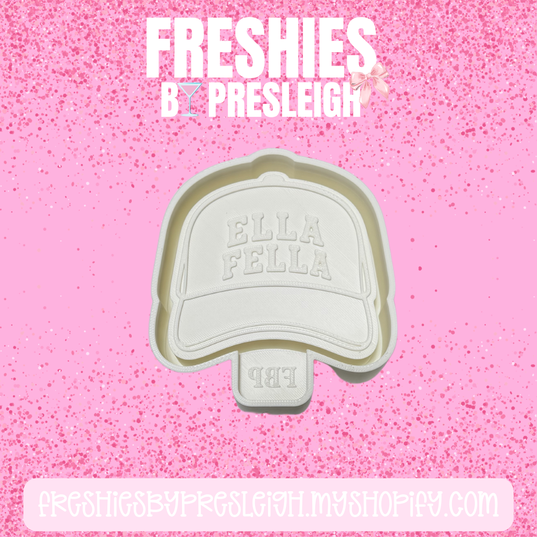Ella Fella Cap Freshie Mold