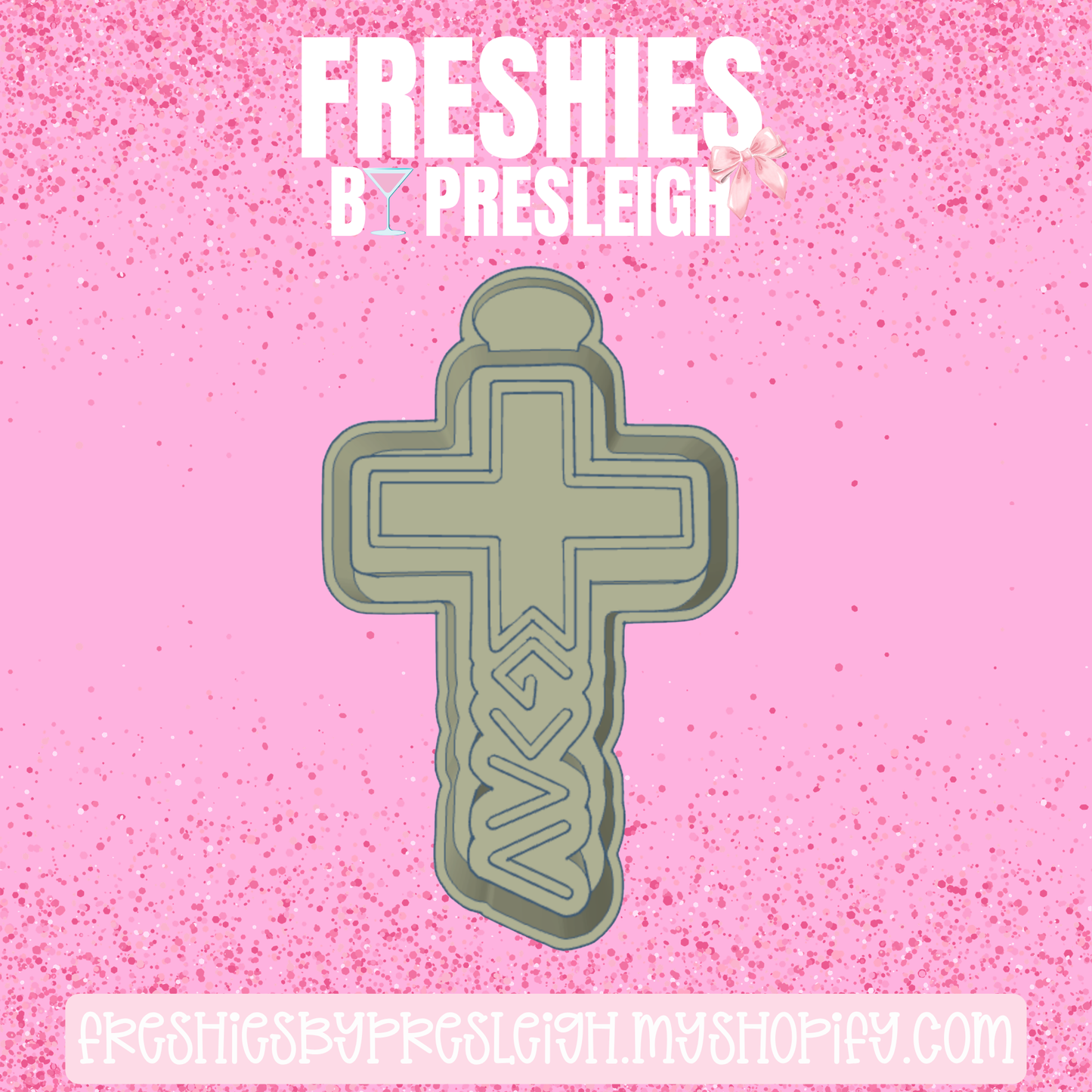 God Is Greater Than High's & Low's Freshie Mold