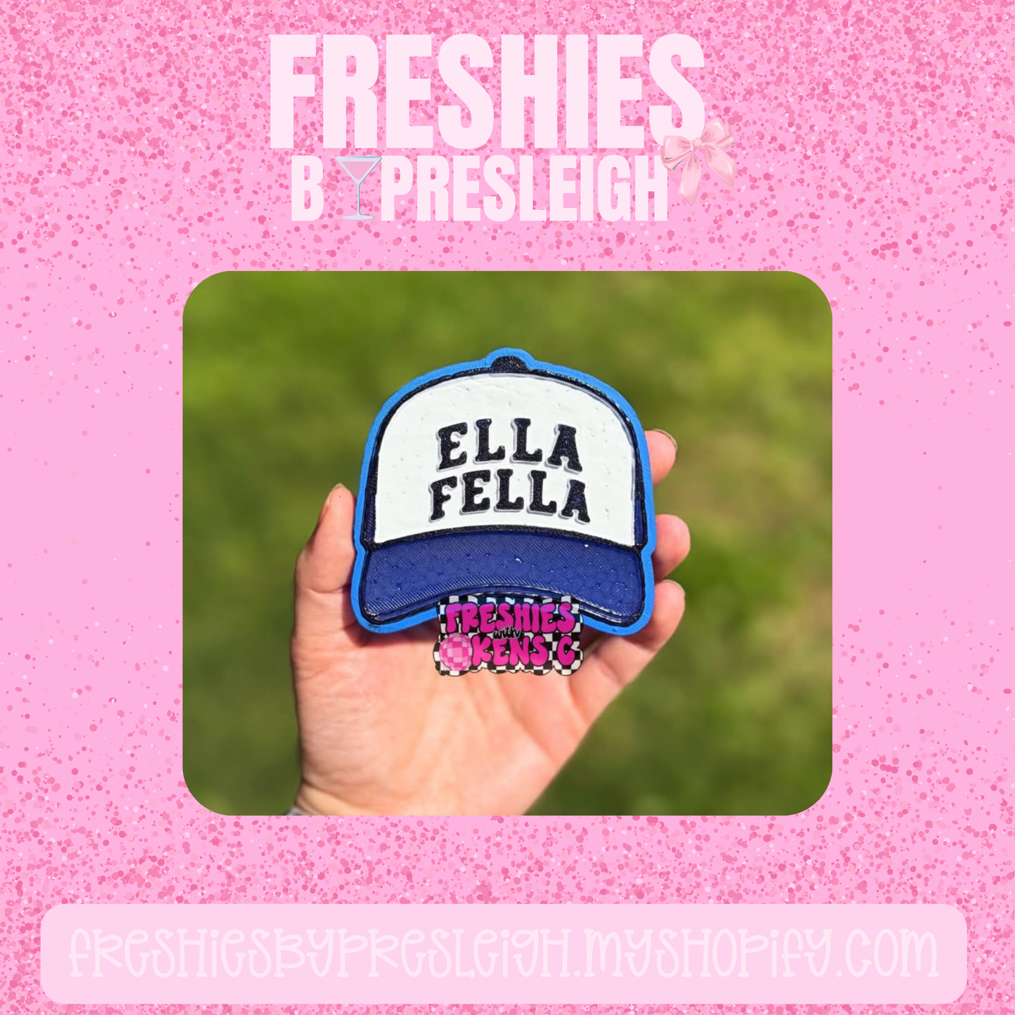 Ella Fella Cap Freshie Mold