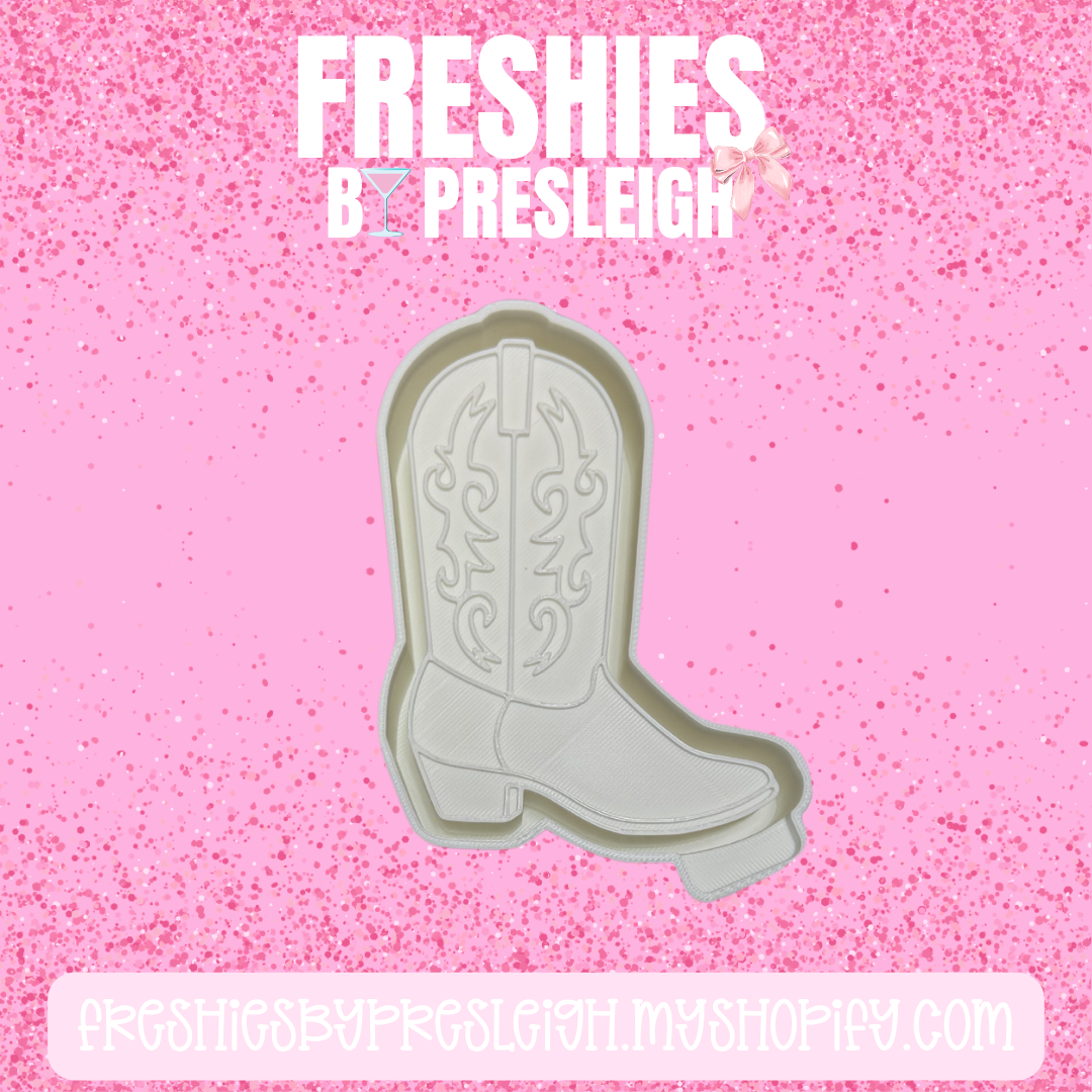 Cowgirl Boot Freshie Mold