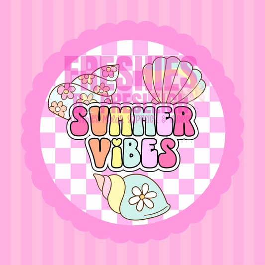 Pastel Summer Vibes Freshie Card Stock