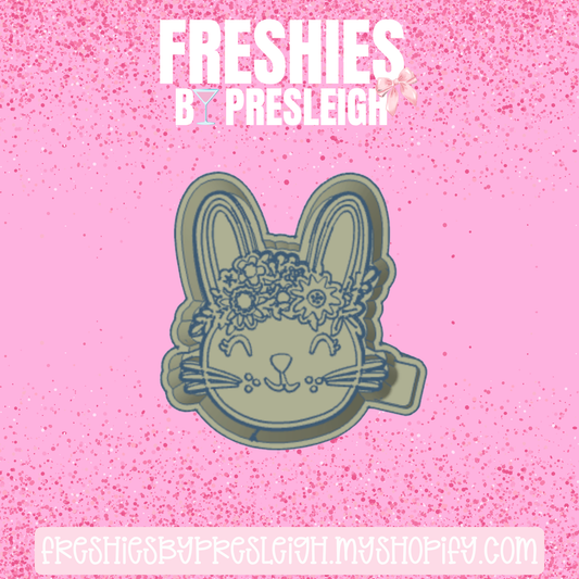 Bunny Face Freshie Mold