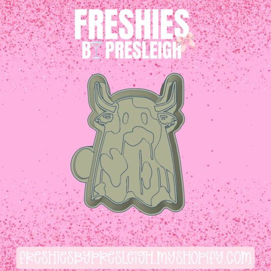 Cow Ghost Freshie Mold