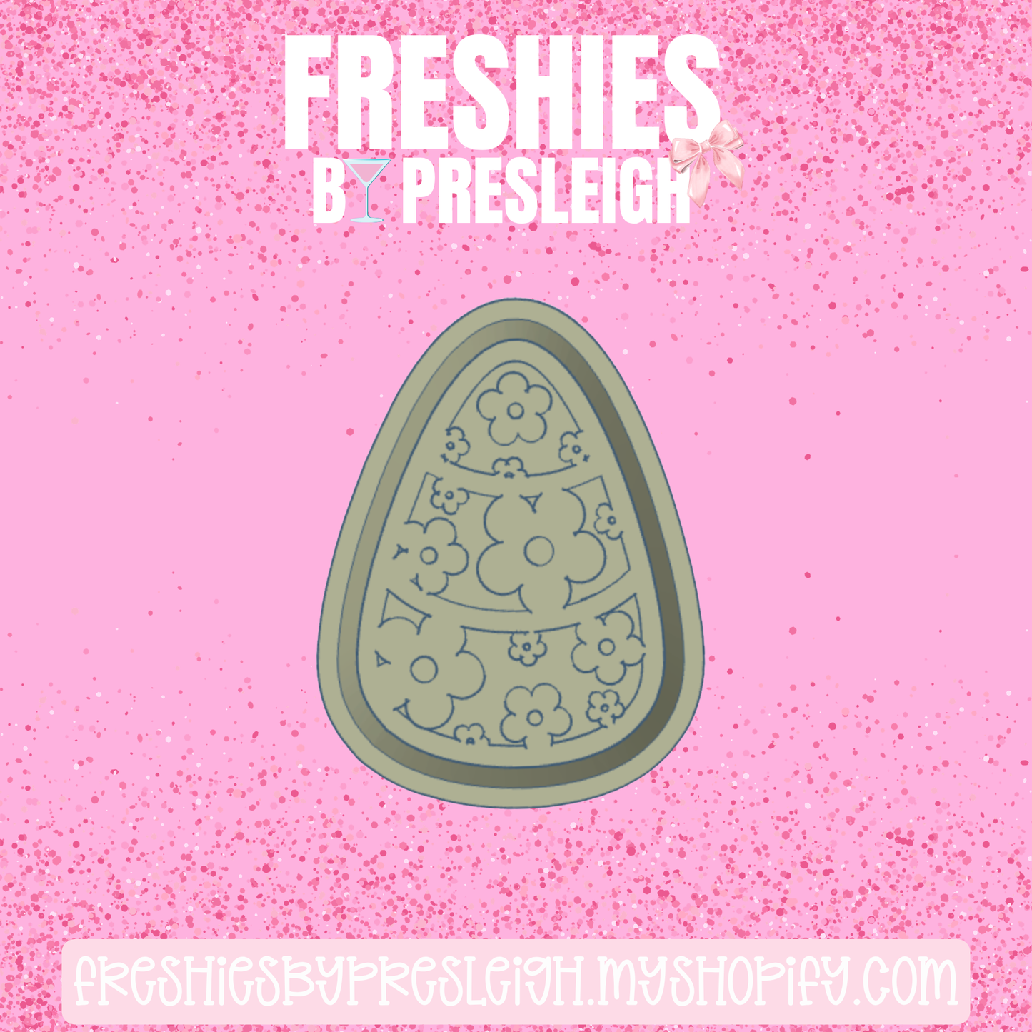 Floral Candy Corn Freshie Mold