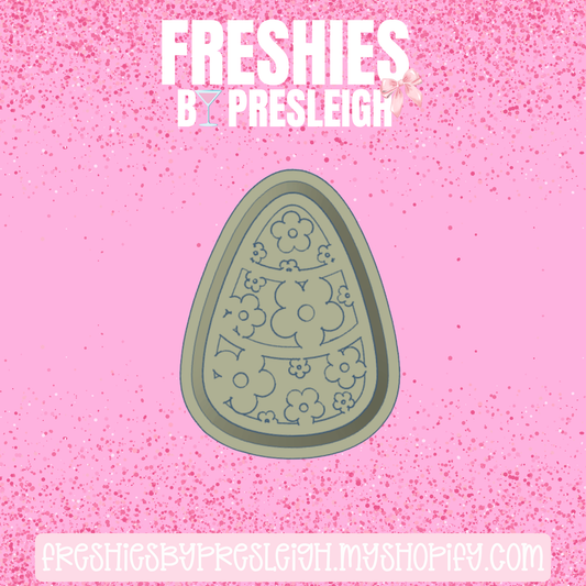 Floral Candy Corn Freshie Mold