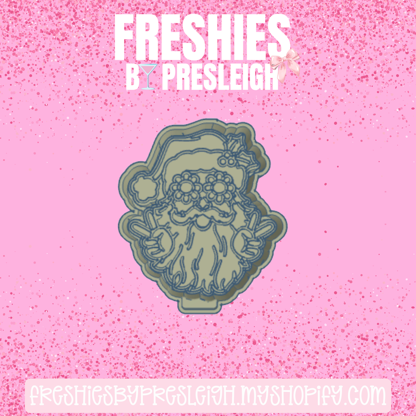 Groovy Santa Freshie Mold