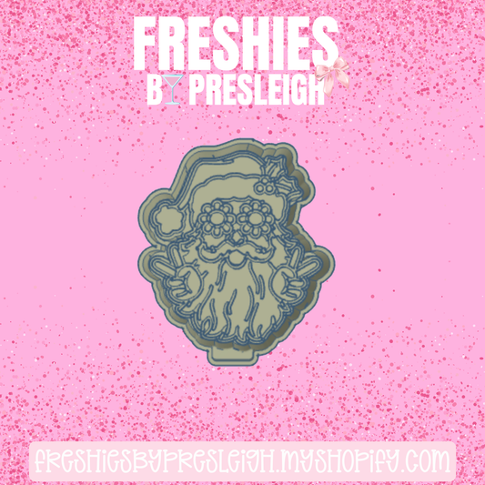 Groovy Santa Freshie Mold