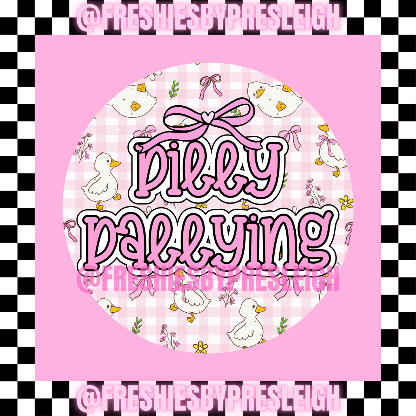 Dilly Dallying Freshie Card Stock