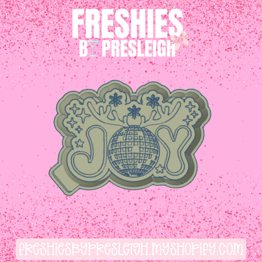 Joy Antlers Freshie Mold