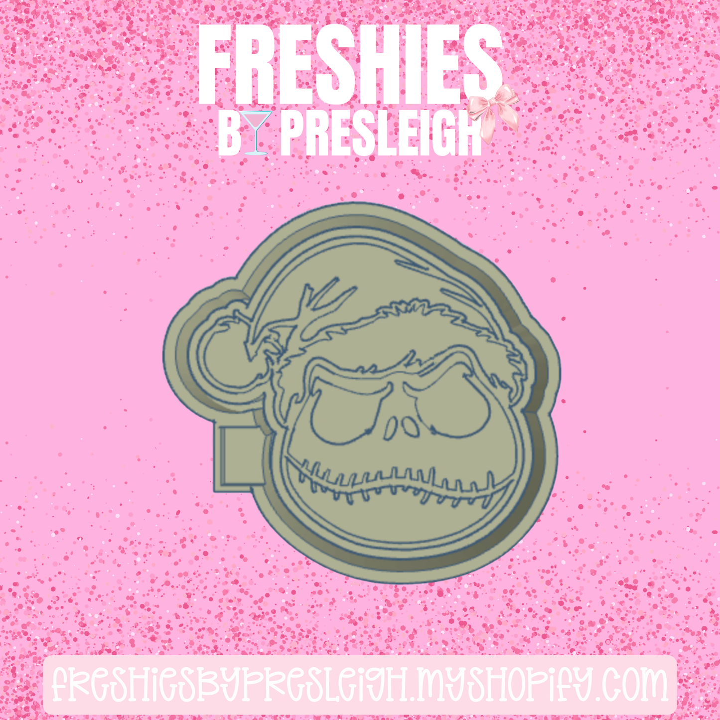 J Skeleton Freshie Mold