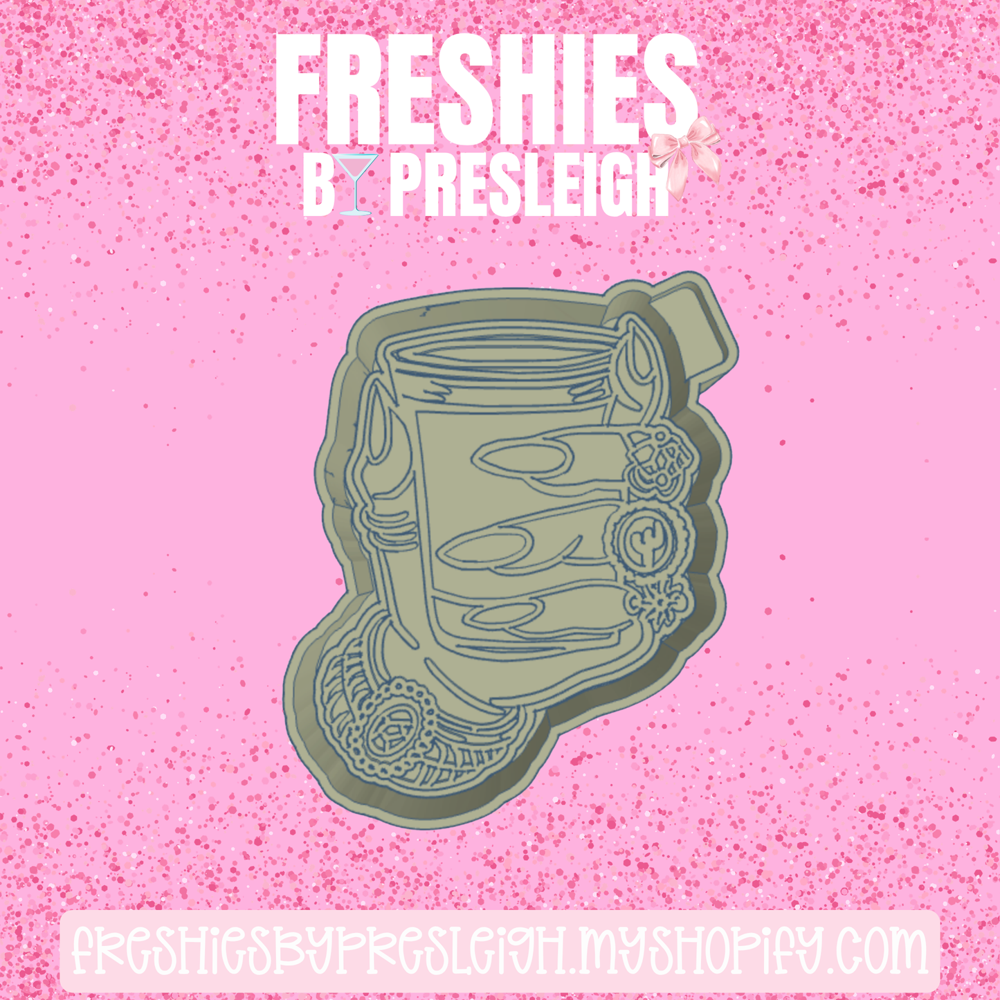 Cowgirl Juice Freshie Mold