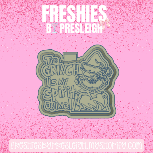 The G Is My Spirit Animal Freshie Mold