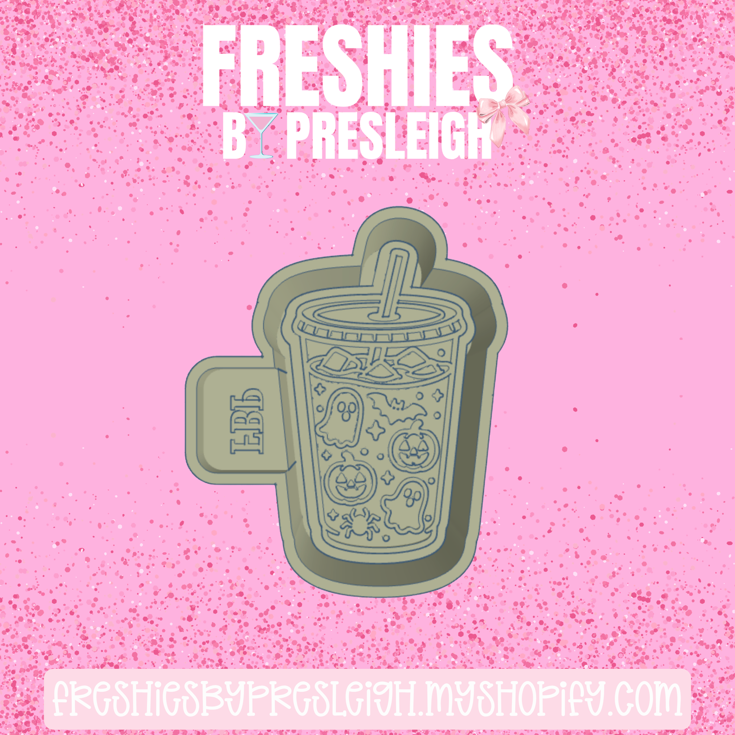 Spooky Coffee Freshie Mold
