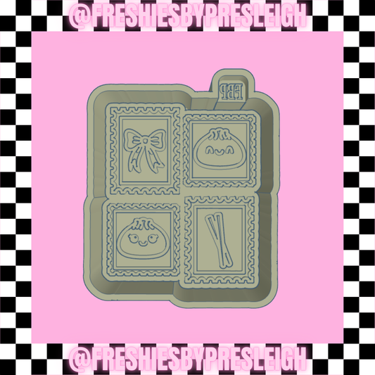 Dumpling Stamp Freshie Mold