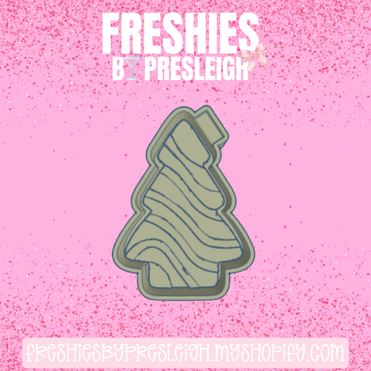 Christmas Snack Cake Freshie Mold