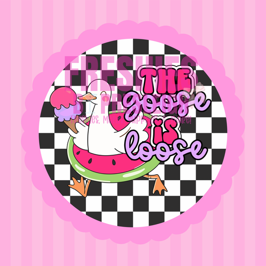 The Goose Is Loose Freshie Card Stock