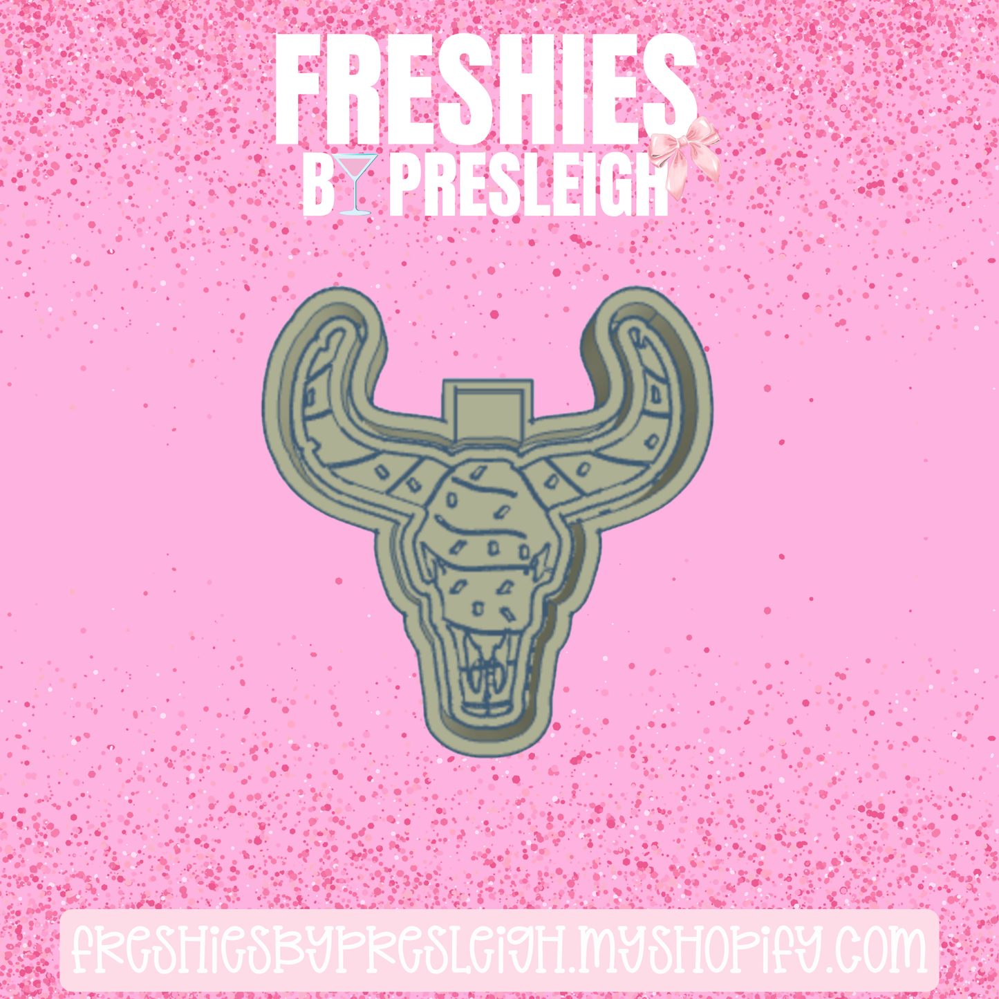 Lil D Snack Cake Bull Freshie Mold