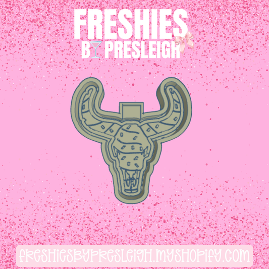 Lil D Snack Cake Bull Freshie Mold