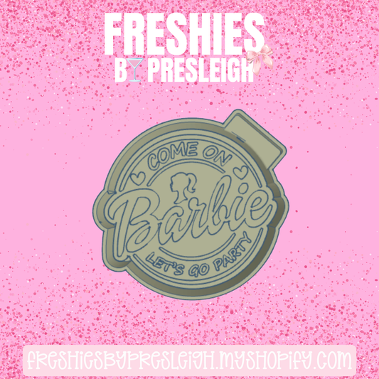 Let's Go Party Freshie Mold