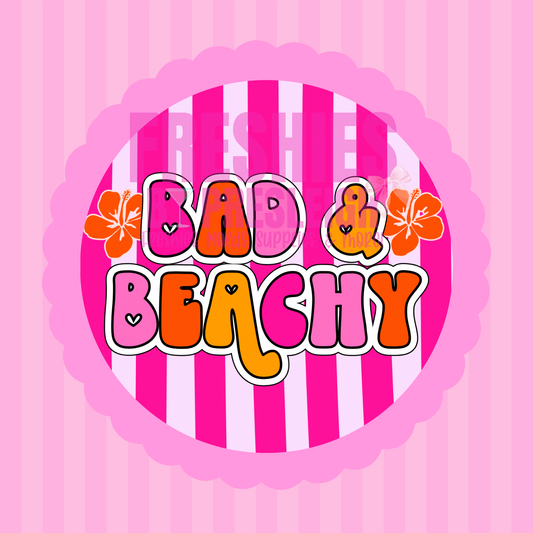 Bad & Beachy Freshie Card Stock