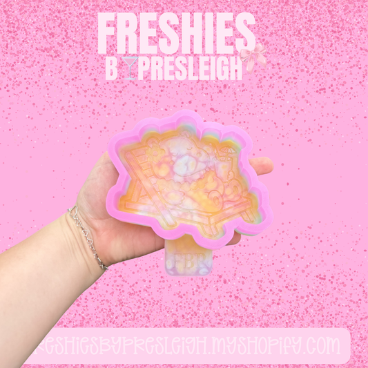 Summer Hippo Freshie Mold