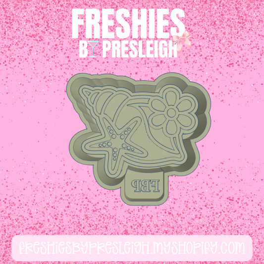 Summer Seashell Freshie Mold