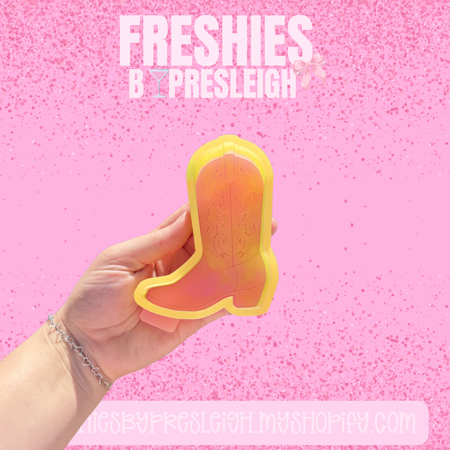 Cowgirl Boot Freshie Mold