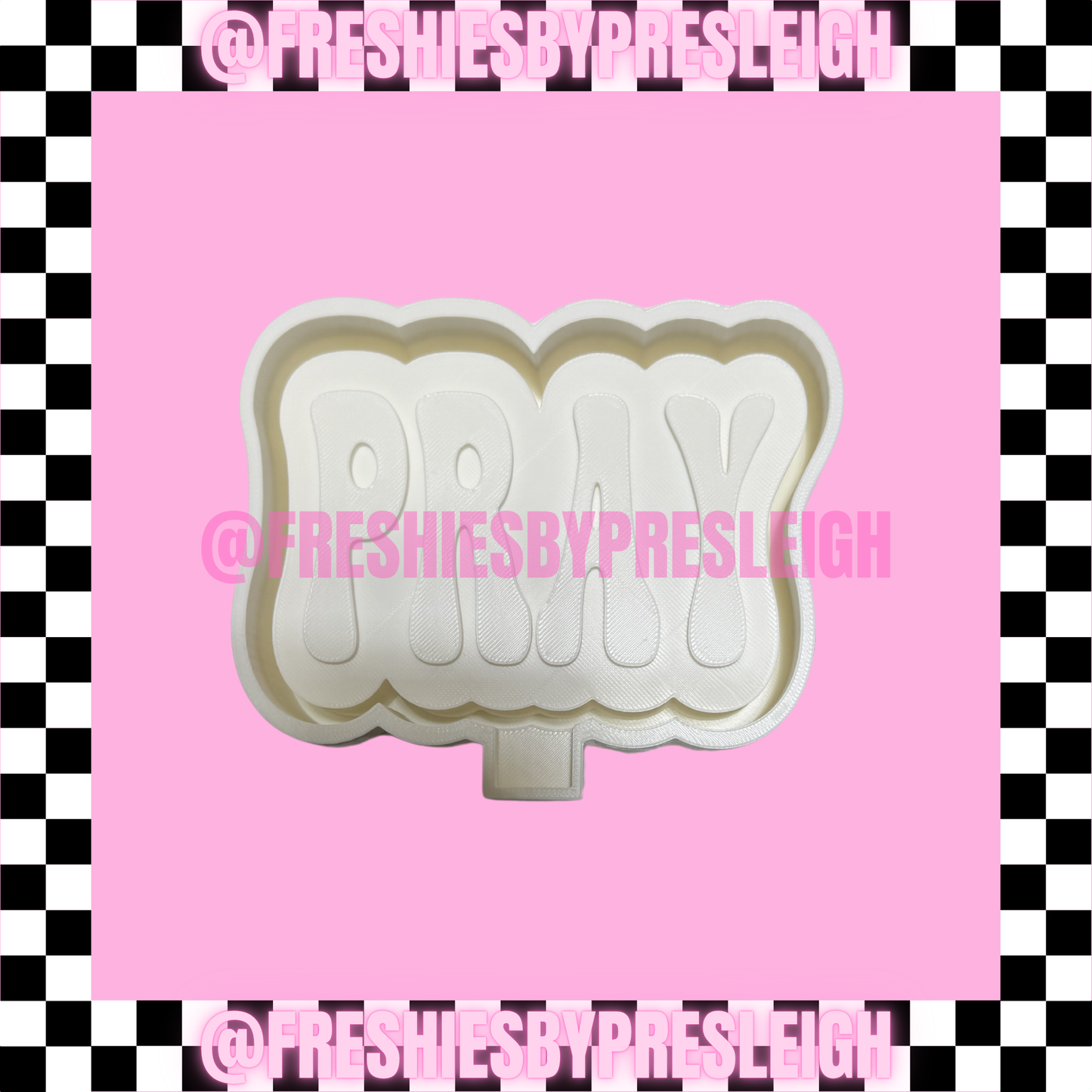 Groovy Pray Freshie Mold