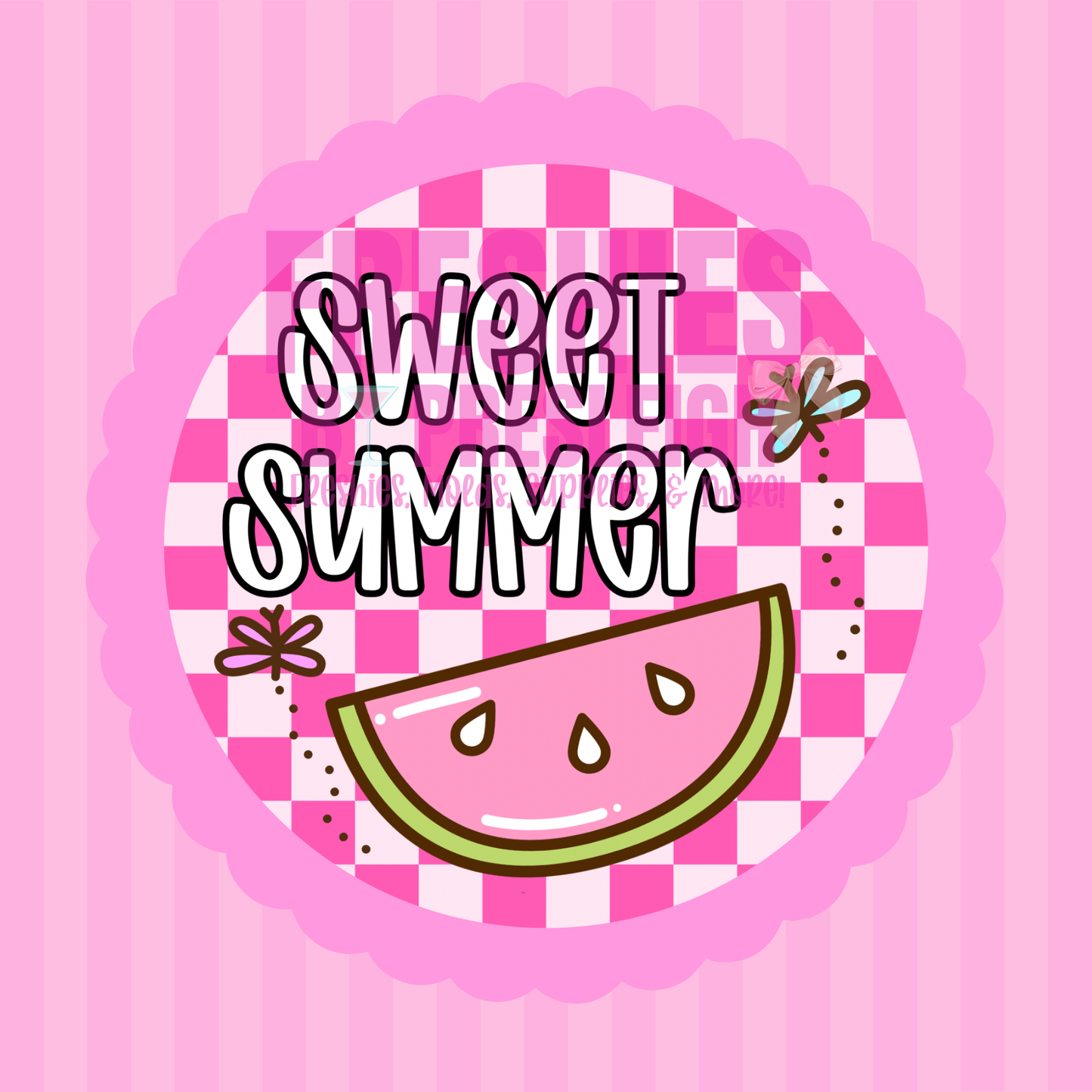 Sweet Summer Freshie Card Stock